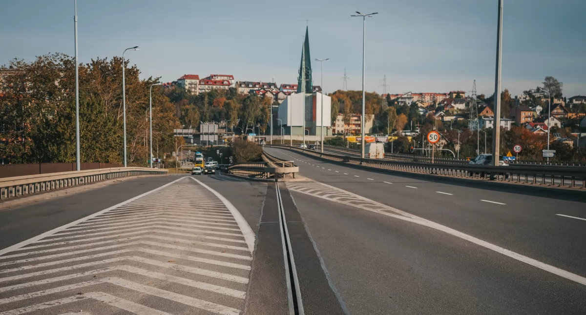 Estakada Kwiatkowskiego w Gdyni, fot ZDiZ w Gdyni