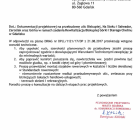Pismo oficera rowerowego ws. rewitalizacji Biskupiej Górki