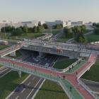 Wizualizacja nowych kładek, mat. prasowe