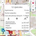 Pojedyncze kursy zaliczają opóźnienia, fot. mapa.ztm.gda.pl