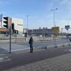 Forum Gdańsk od strony Biskupiej Górki i newralgiczne miejsce bez przejazdów...